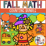 FALL Math Center Activities | counting plus MORE | PreK K 