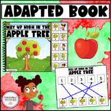 FALL NURSERY RHYME Adapted Book - Way Up High In The Apple