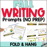 Writing Prompts Worksheets & Writing Practice FALL 1st 2nd