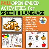 FALL Open-Ended Activities for Speech & Language