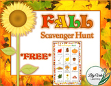 FALL SCAVENGER HUNT- GREAT BACK TO SCHOOL ACTIVITY!