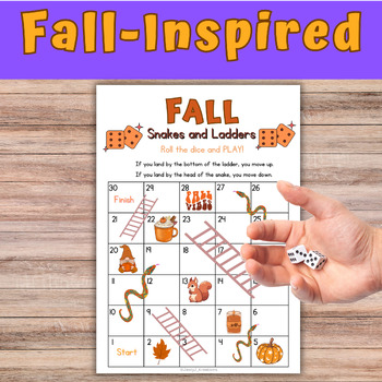Preview of FALL | SNAKES AND LADDERS | BOARD GAME
