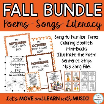 Fall Literacy Songs, Chants, Poems and Finger plays