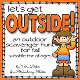 FALL Scavenger Hunt - GET OUTSIDE and EXPLORE!