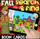 FALL Search and Find BOOM CARDS