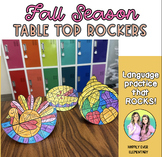 FALL THANKSGIVING | TABLE TOP ROCKERS | Color by Language 