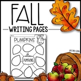 FALL Writing Pages - Creative Writing Prompts