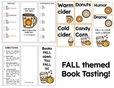 FALL themed Book Tasting