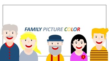 Preview of FAMILY PICTRUE COLOR