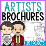 FAMOUS ARTISTS Research Projects | Biography Report Activi