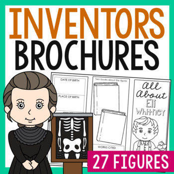 Preview of FAMOUS INVENTORS Research Projects | Biography Report Activity Worksheets