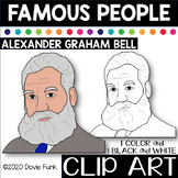 FAMOUS PEOPLE ClipArt  Alexander Graham Bell