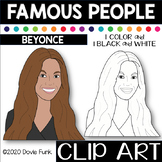 FAMOUS PEOPLE ClipArt BEYONCE