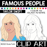 FAMOUS PEOPLE ClipArt TAYLOR SWIFT