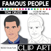 FAMOUS PEOPLE ClipArt TOM CRUISE