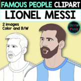 FAMOUS PEOPLE Clipart LIONEL MESSI