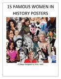 FAMOUS WOMEN IN HISTORY POSTERS