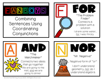 FANBOYS and WABBITS Conjunctions Board Game :: Teacher Resources