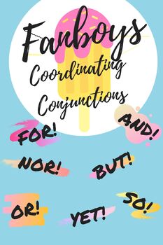 Preview of FANBOYS Coordinating Conjunctions Poster