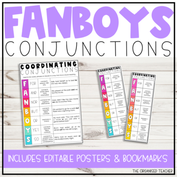 Coordinating Conjunctions (FANBOYS) - Free stories online. Create books  for kids