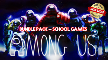 Preview of FANMADE - All Among Us! - Big Bundle Pack - School Games - Review & More