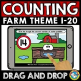 FARM MATH BOOM CARDS ACTIVITY COUNTING OBJECTS TO 20 GAME 