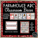 FARMHOUSE ABC Classroom Decor Packet