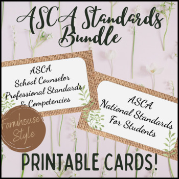Preview of FARMHOUSE ASCA Standards for Students & Professional Standards & Competencies
