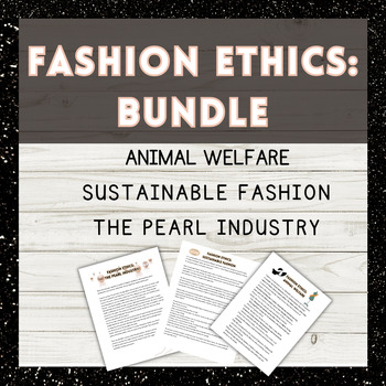 Preview of FASHION DESIGN UNIT : FASHION ETHICS