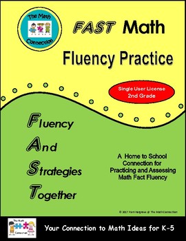 Preview of FAST Math Fluency Practice - 2nd Grade