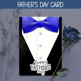 FATHER'S DAY ACTIVITY, CARD MAKING ACTIVITY, TAKE HOME GIF