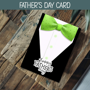 Preview of FATHER'S DAY ACTIVITY, CARD MAKING ACTIVITY, TAKE HOME GIFT FOR DAD, WRITING