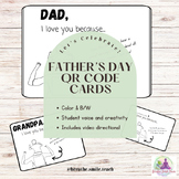 FATHER'S DAY QR Code Card Craft