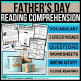 FATHER'S DAY Reading Comprehension Passage Questions June 