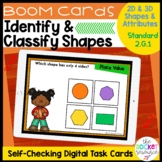 FAll 2D and 3D Shapes BOOM™ Cards 2.G.1