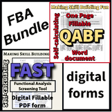 FBA Bundle-Digital Fillable Self-Calculating FAST and QABF forms