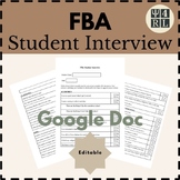 FBA Student Interview (Google Doc)