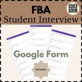 FBA Student Interview (Google Form)