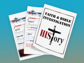 Preview of FBI: Old Testament Investigations Bundle