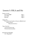 FBLA-ML Bronze Activities - Education (OLD)