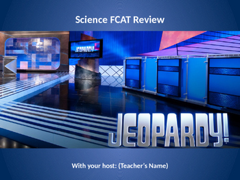 Preview of SSA 5th grade Science Jeopardy Review