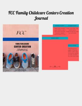 Preview of FCC Family Childcare Center Creation Journal