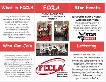 Preview of FCCLA Brochure