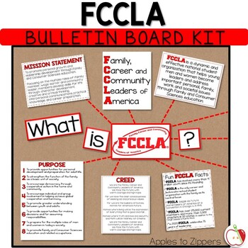 Preview of FCCLA Bulletin Board Kit