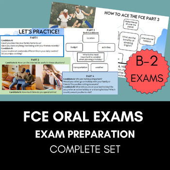 Preview of FCE B-2 English Oral Exam Preparation