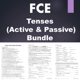 FCE - Tenses (Active and Passive) - worksheets - Bundle