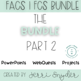FCS | Child Development Bundle Part 2 | Projects and Activities