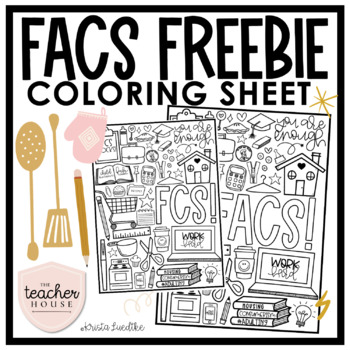 Preview of FCS Coloring Sheet Freebie