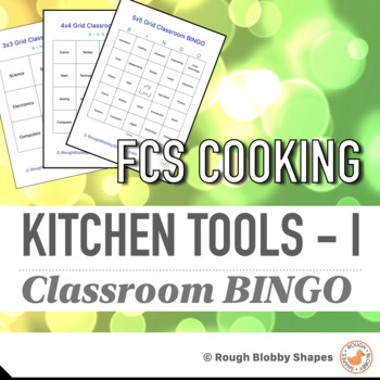 Preview of FCS Cooking - Kitchen Tools I - BINGO