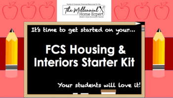 Preview of BUNDLE FCS Housing & Interiors Course Starter Kit